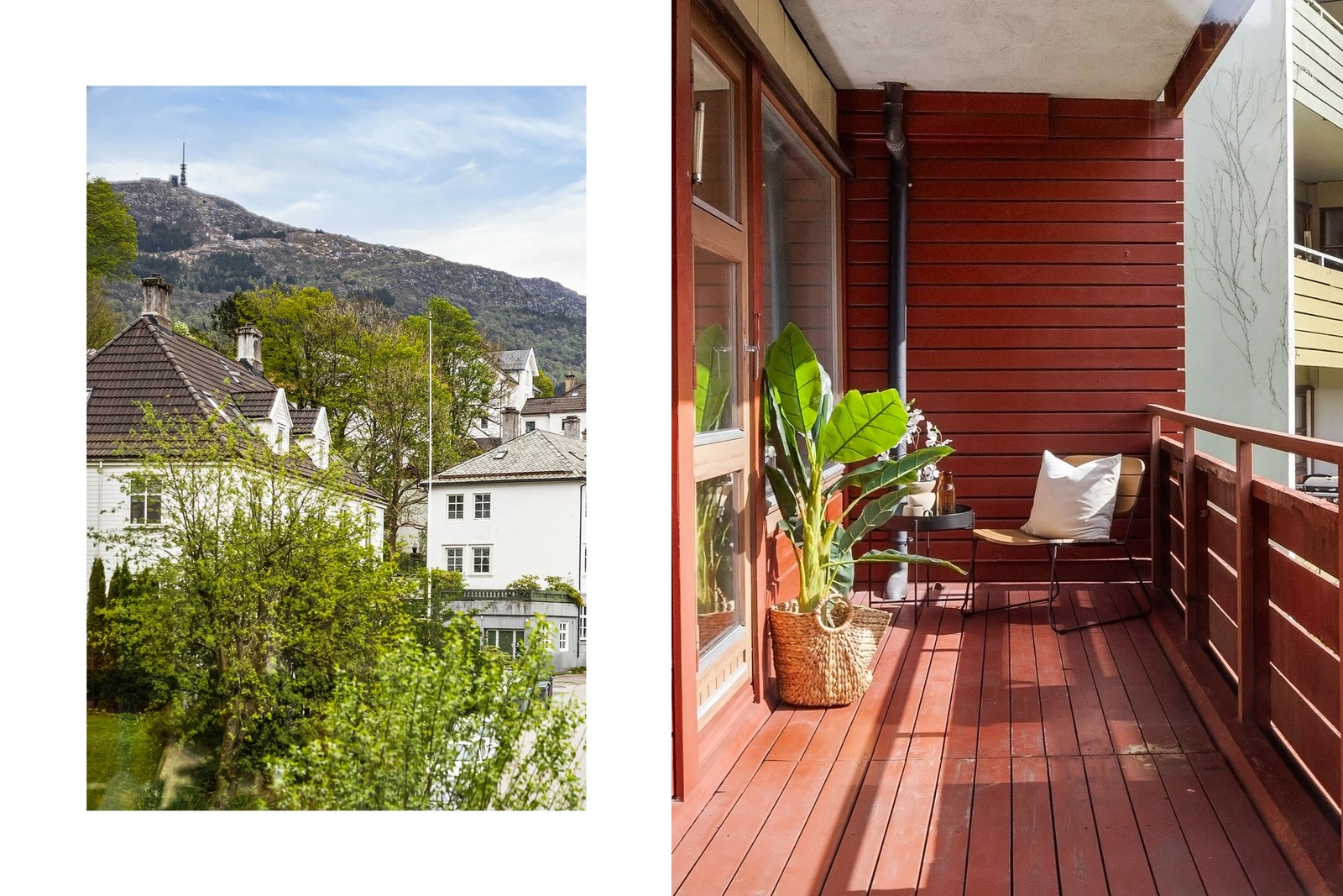 Med bybane like nedenfor og byfjellene utenfor døren ligger alt til rette for herlige dager Galleribilde