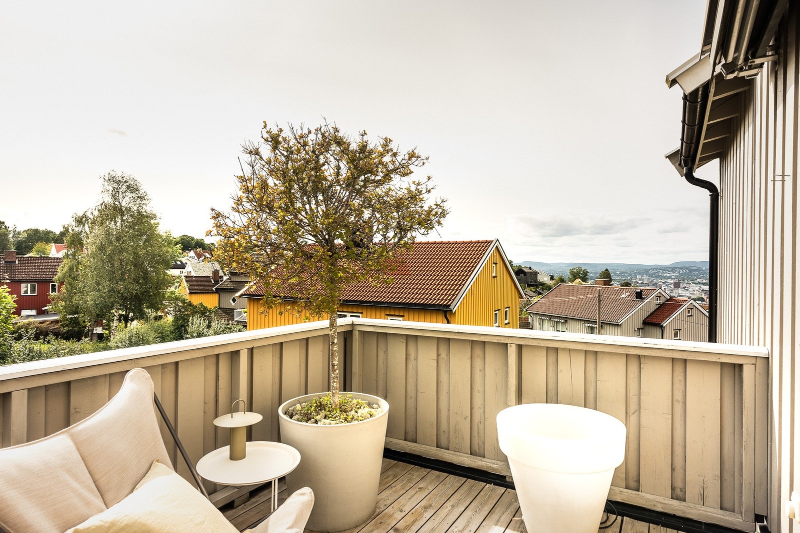 Hyggelig balkong på ca. 7 kvm. Galleribilde