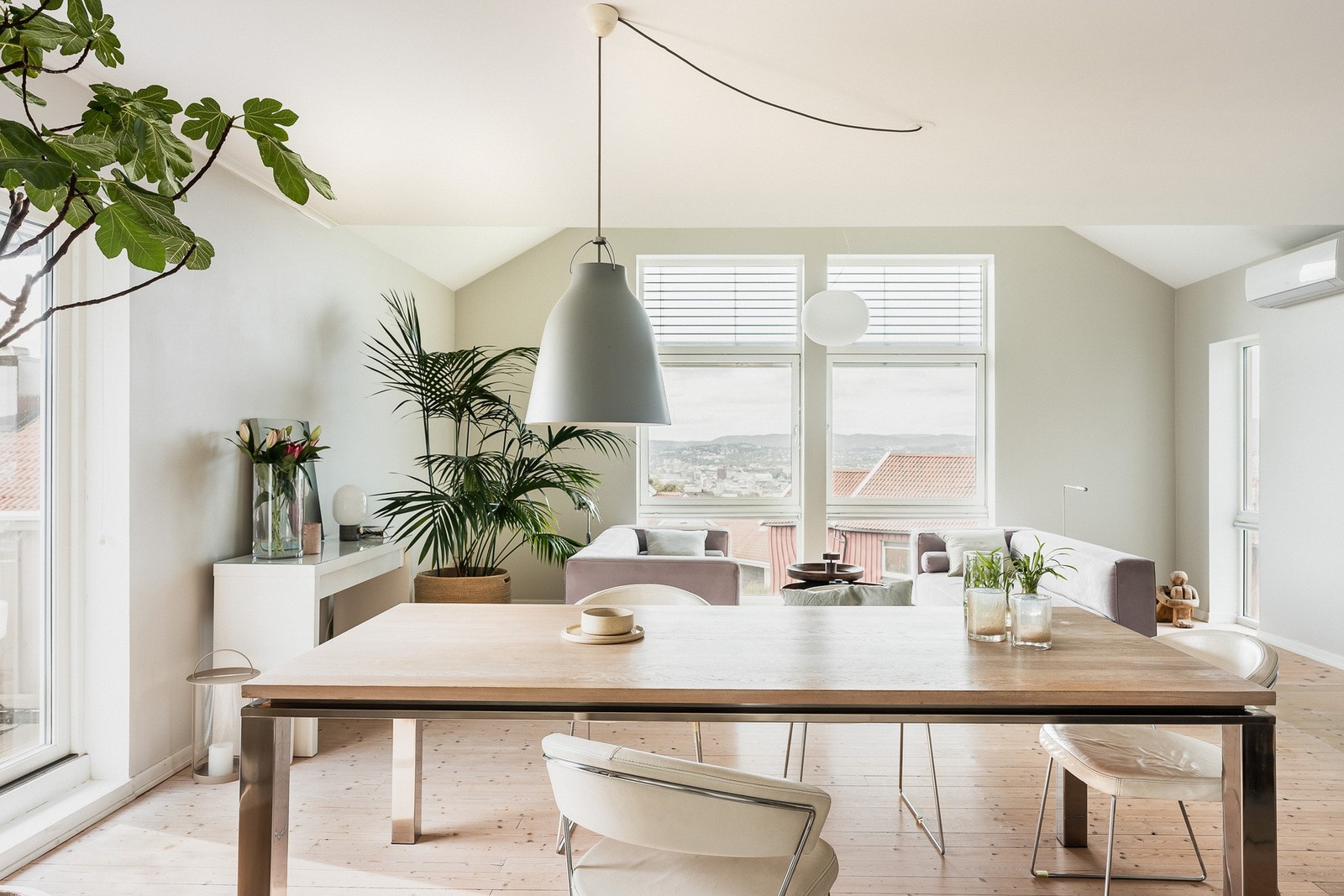 Halvpart av horisontaldelt tomannsbolig. Galleribilde