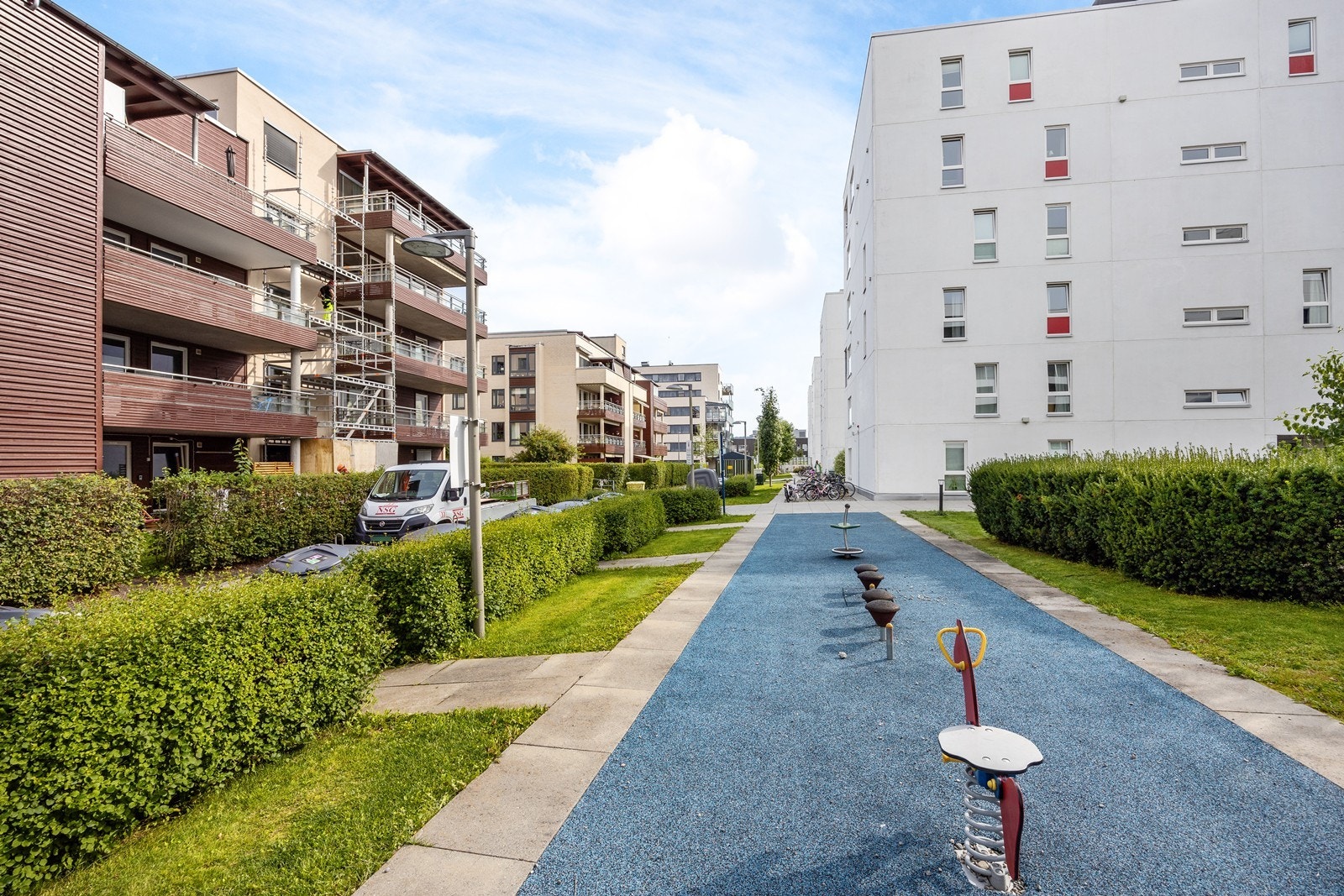 Uteområde. Galleribilde