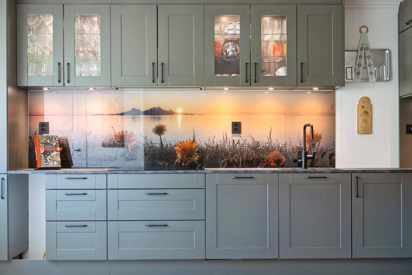 Det er lagt opp til integrert vinskap. Galleribilde