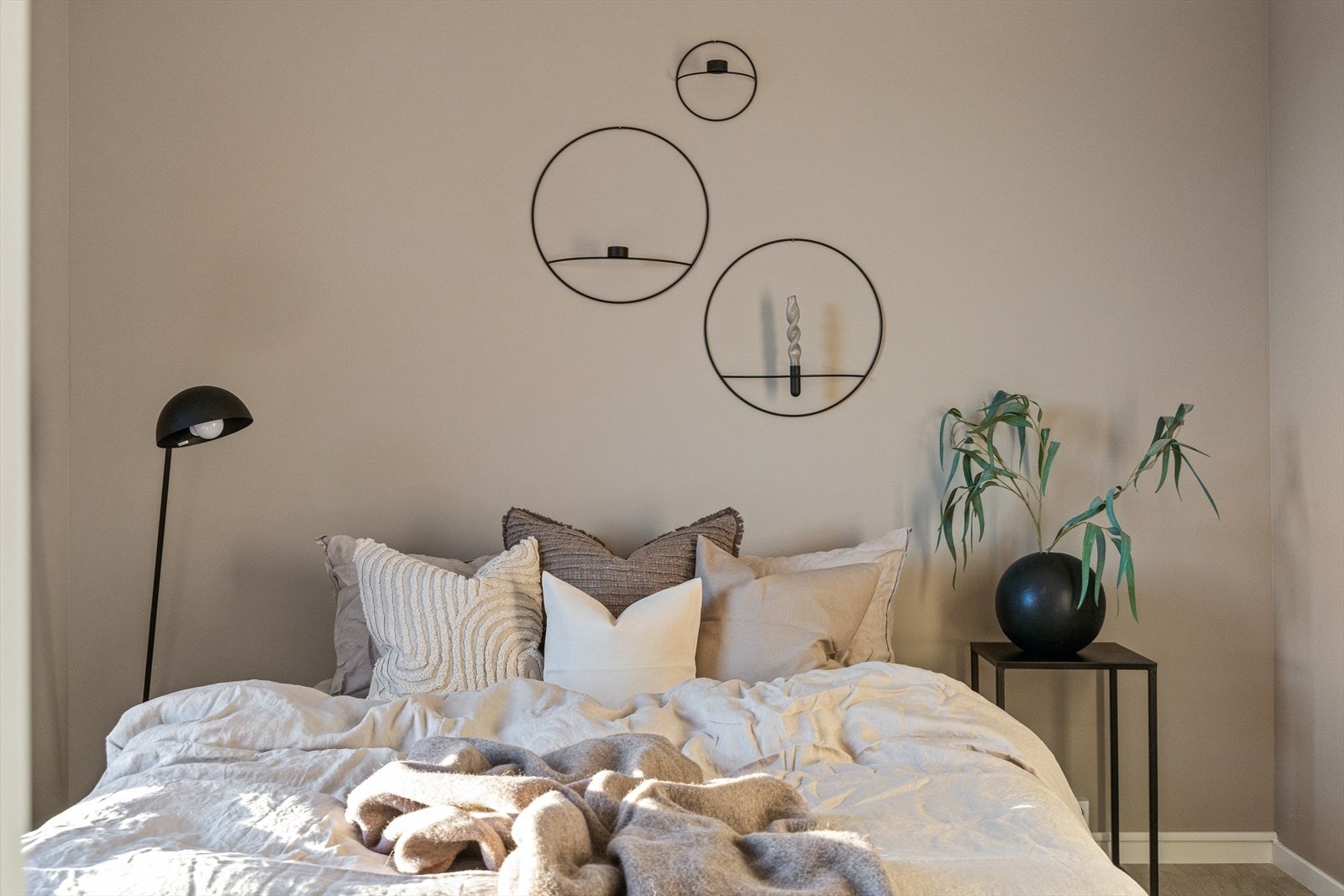 Detaljebilde fra hovedsoverom. Galleribilde