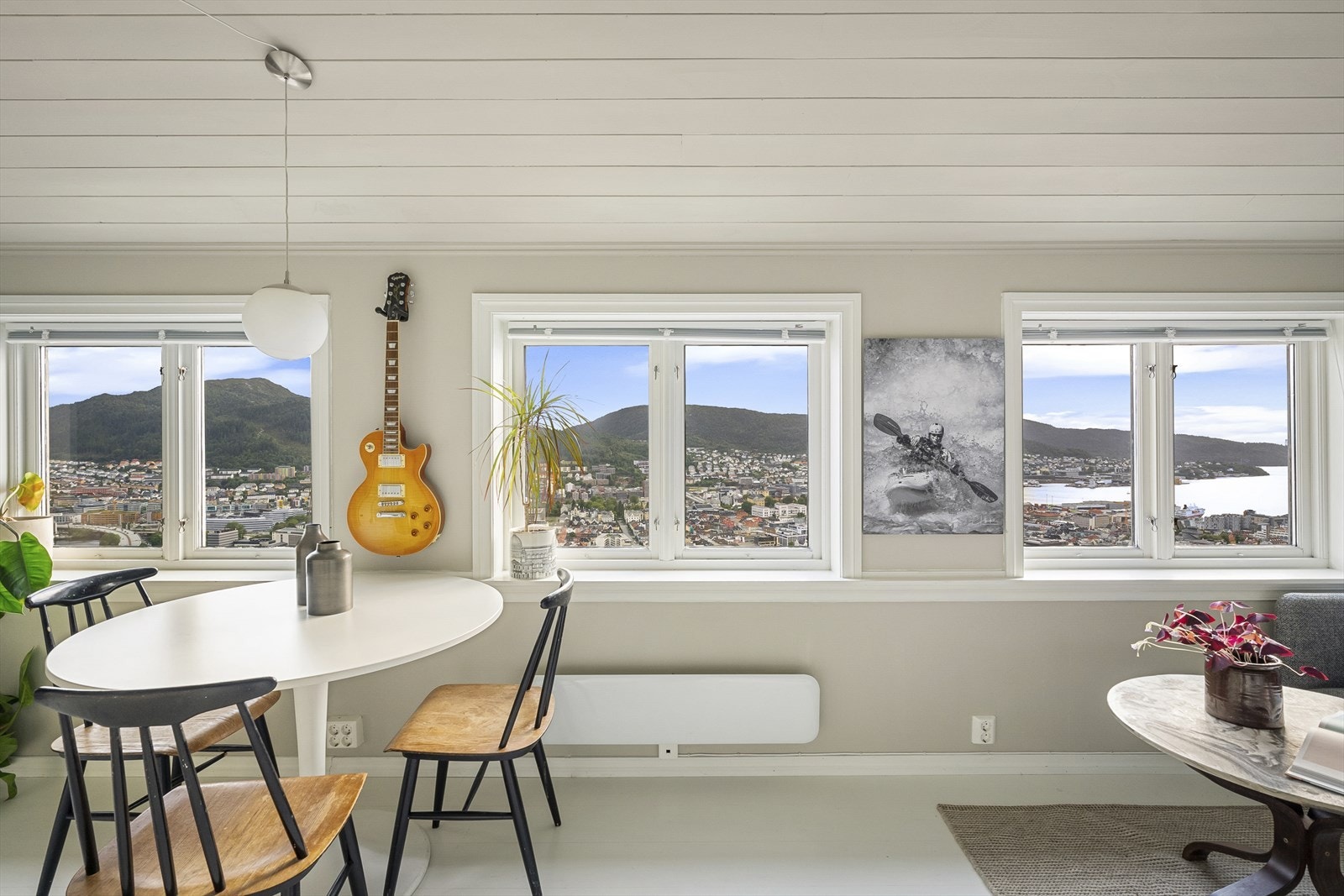 Her er panoramautsikten over sentrum om mulig enda vakrere! Galleribilde