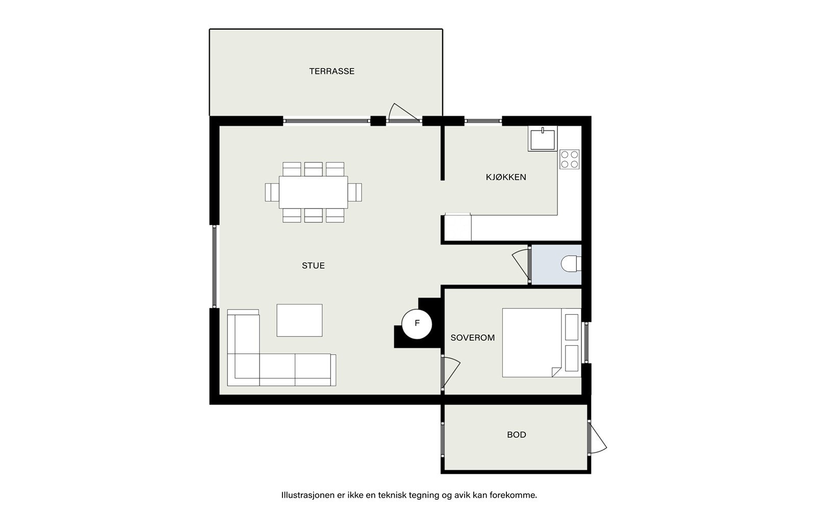 Plantegning. Galleribilde