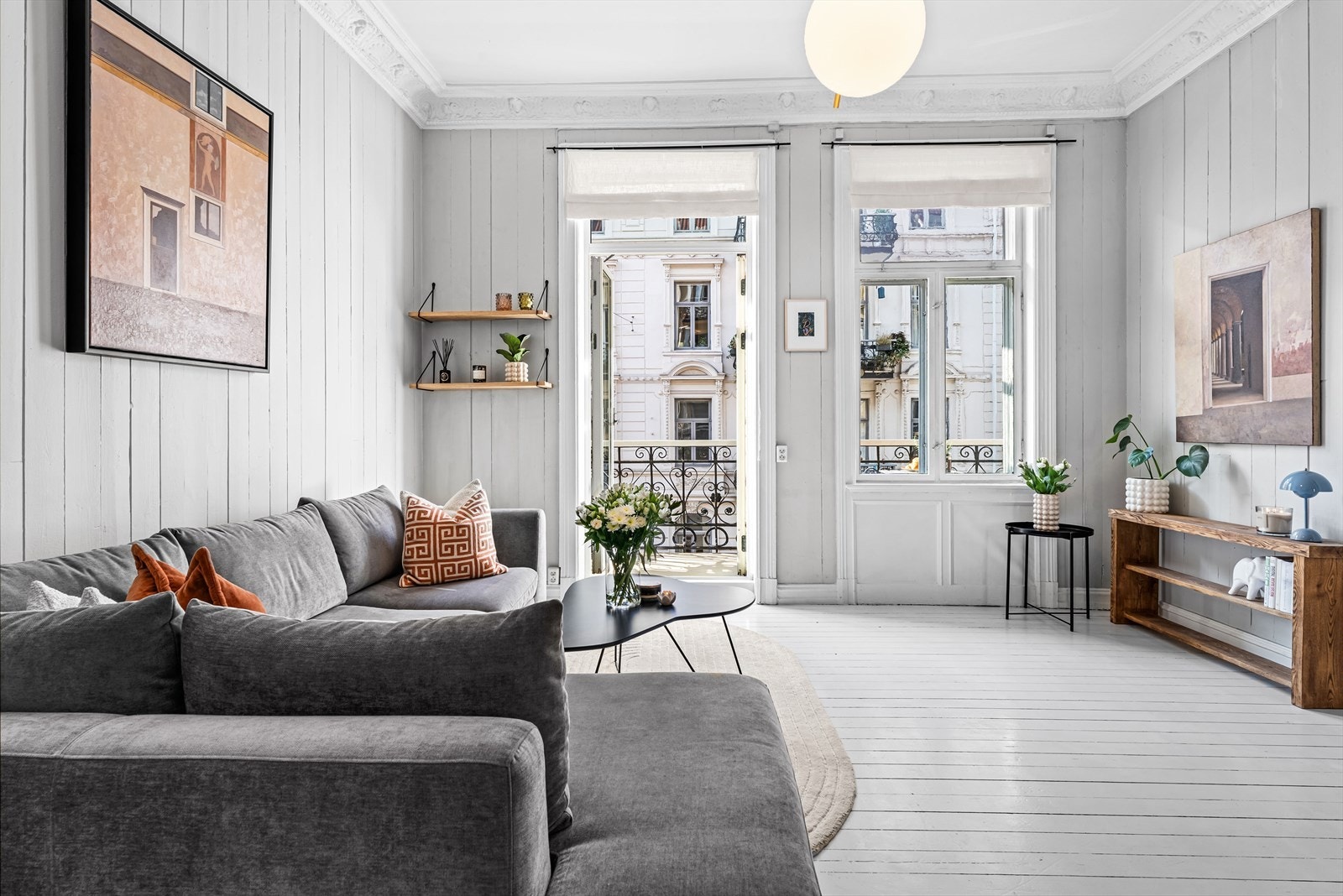 Flere innredningsmuligheter i stuen. Galleribilde