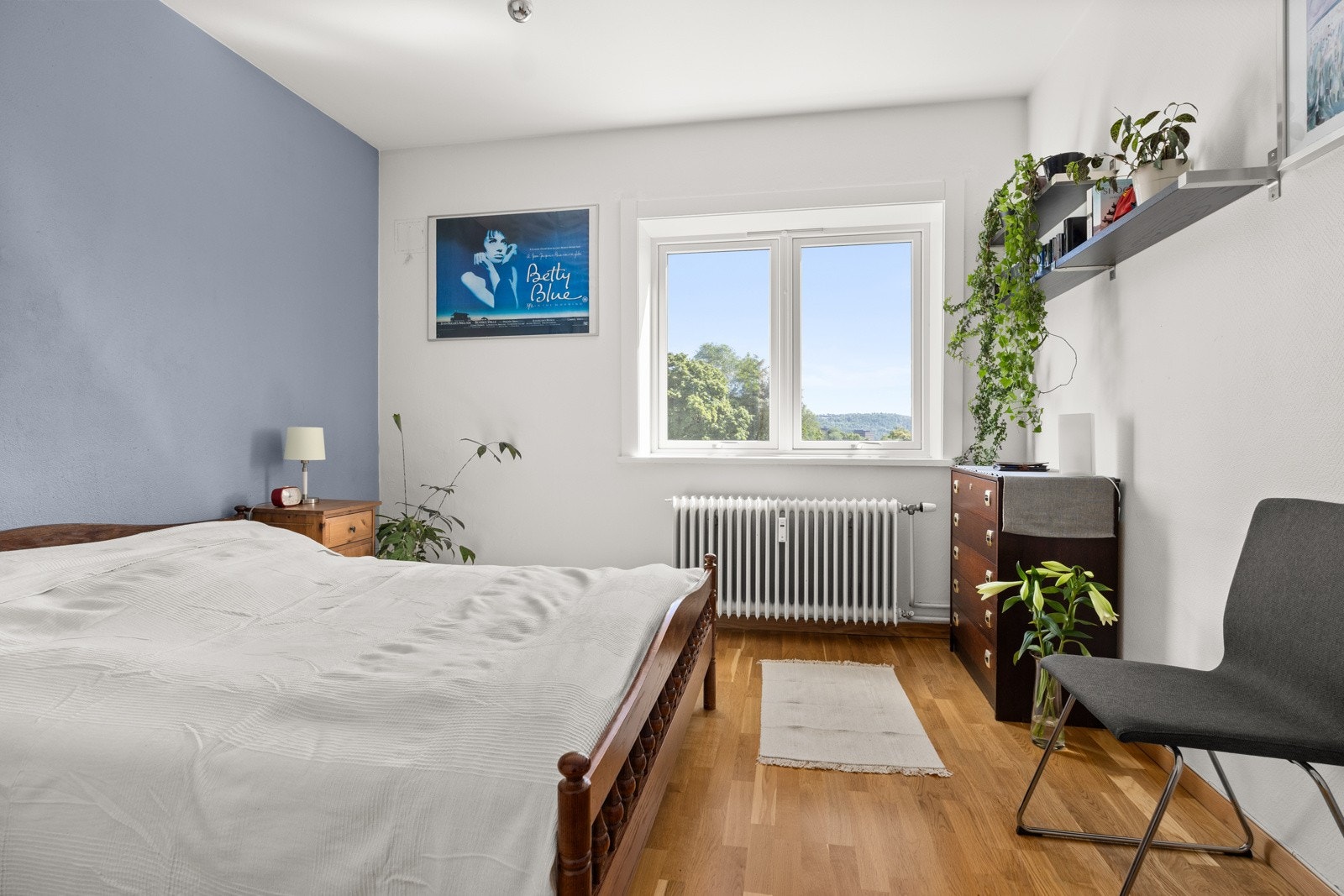 Leiligheten har to fine soverom. Galleribilde