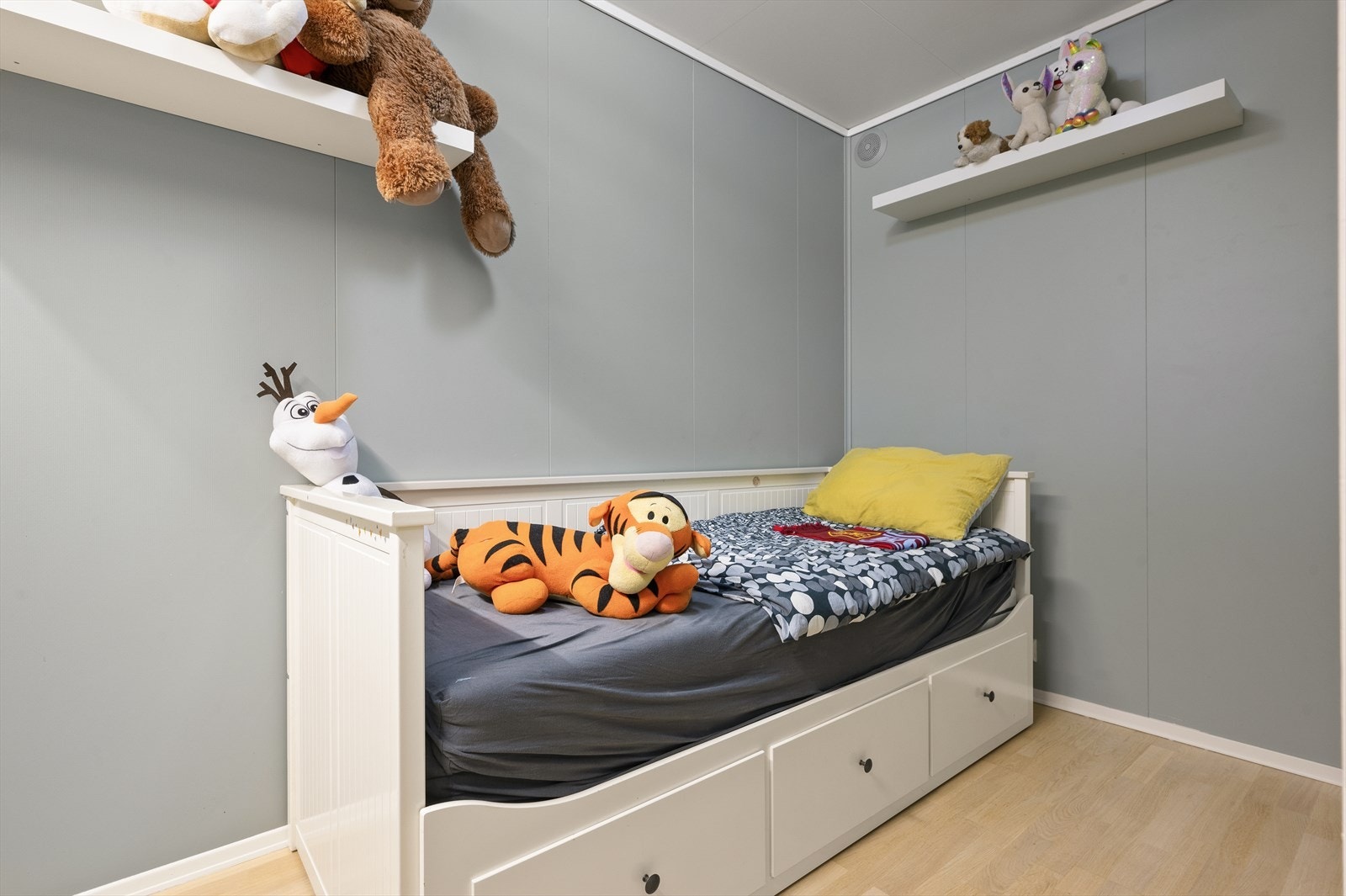 Rommet fungerer også ypperlig som gjesterom eller kontor. Galleribilde