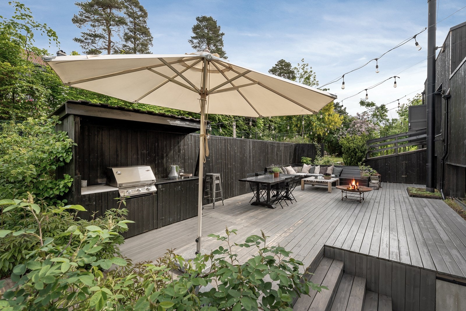 Her kan man virkelig nyte solrike sommerdager og lange sommerkvelder. Galleribilde