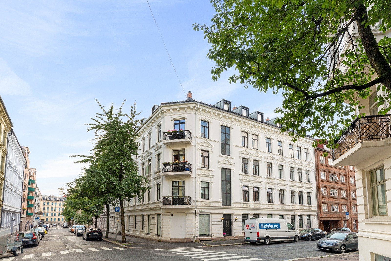 Klassisk fasade Galleribilde