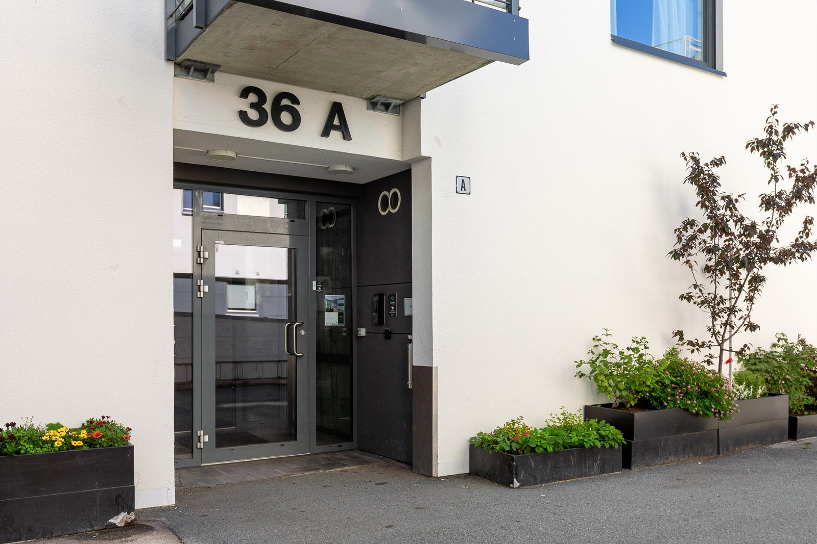 Inngangsparti Galleribilde