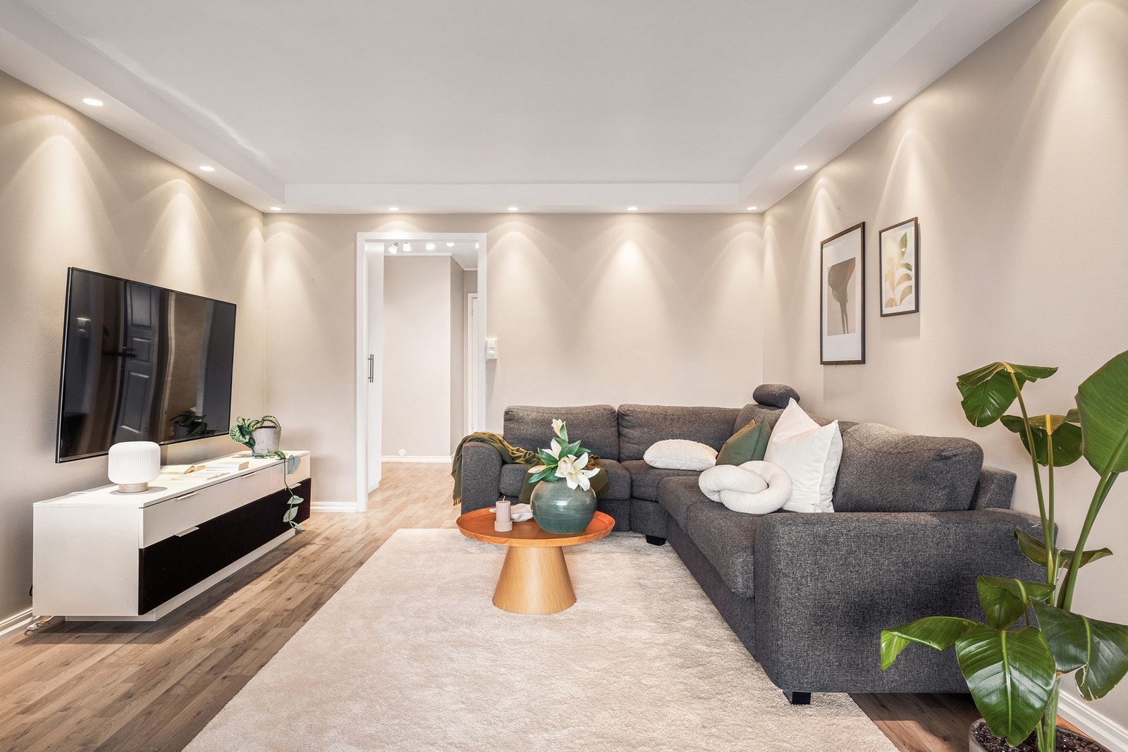 TV- og internettabonnement er inkludert i felleskostnadene Galleribilde