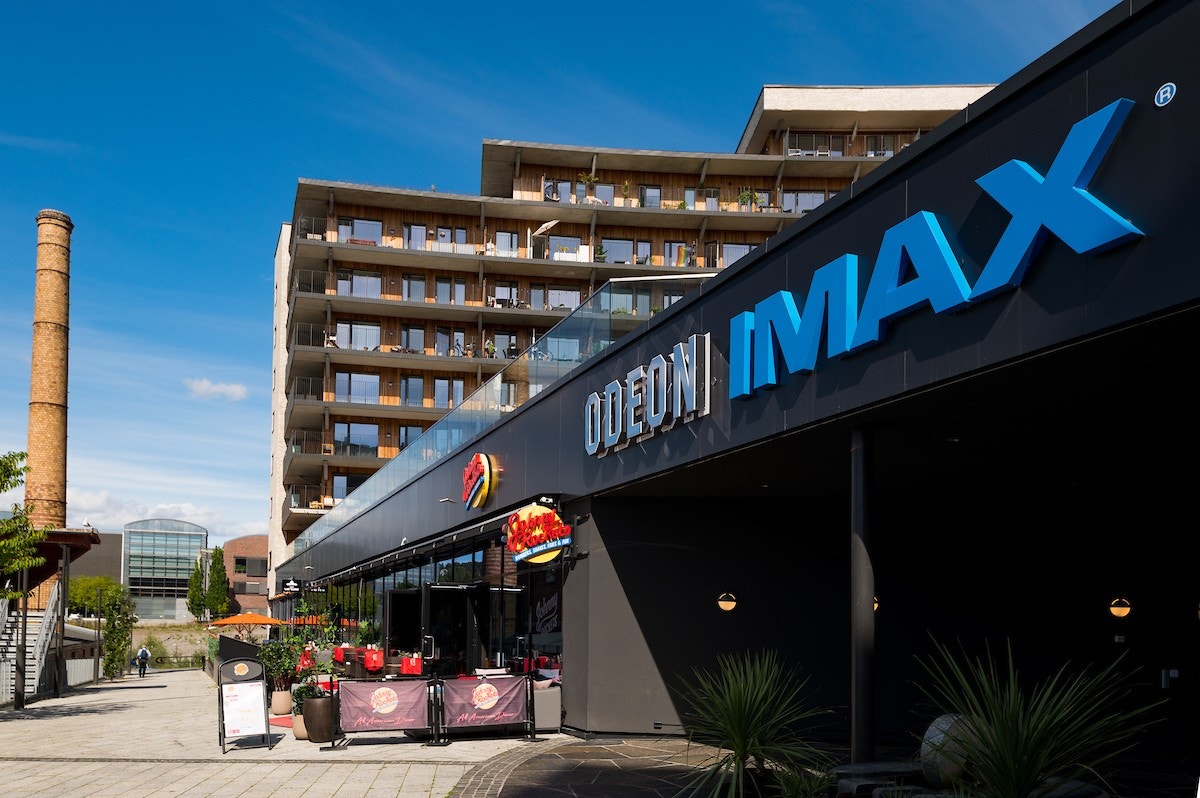 Norges eneste Imax kino i gangavstand. Galleribilde