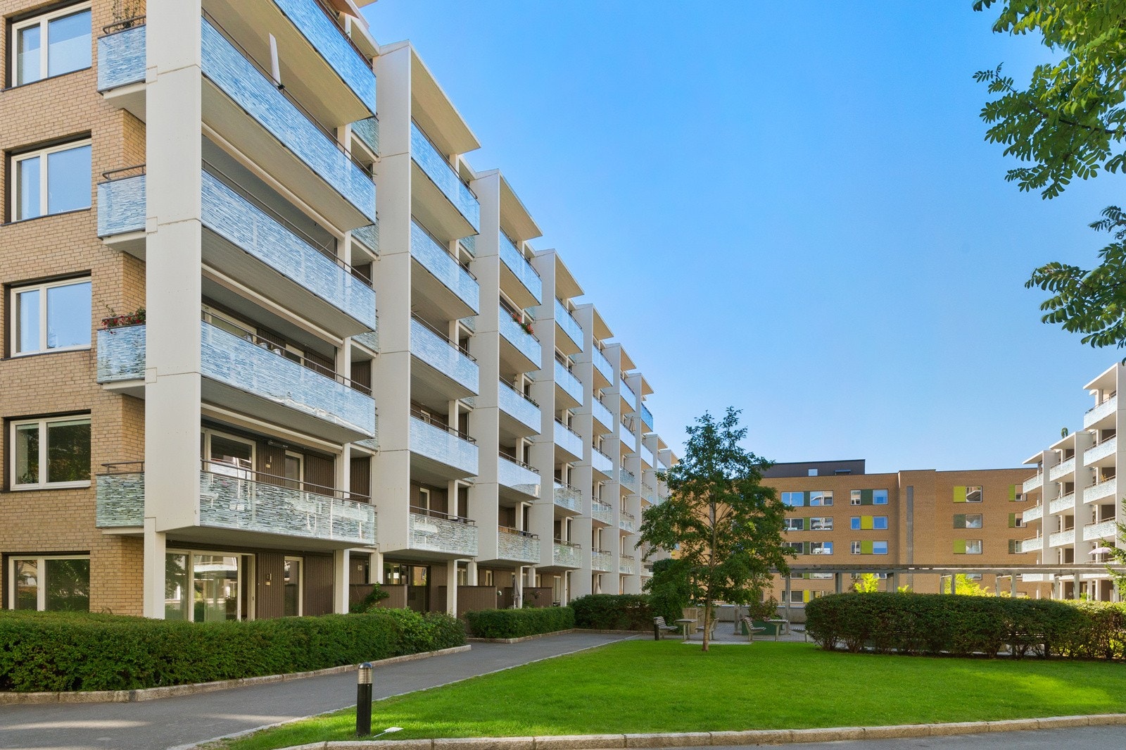 Frodige fellesarealer. Galleribilde