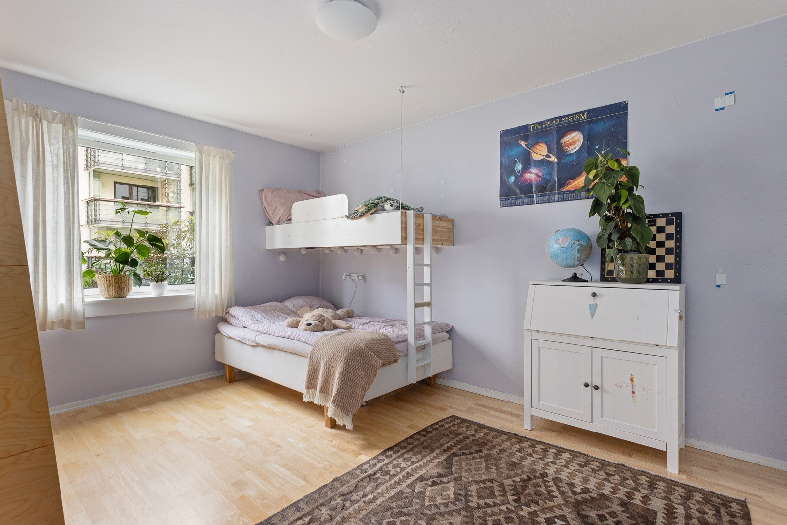 Det er god plass til dobbeltseng Galleribilde