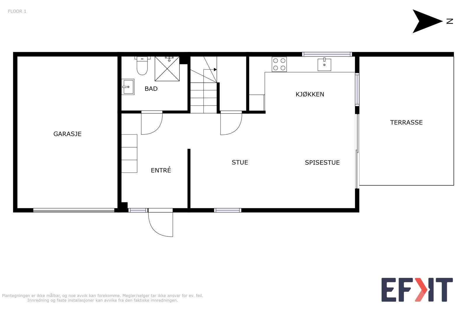 1. etasje Galleribilde