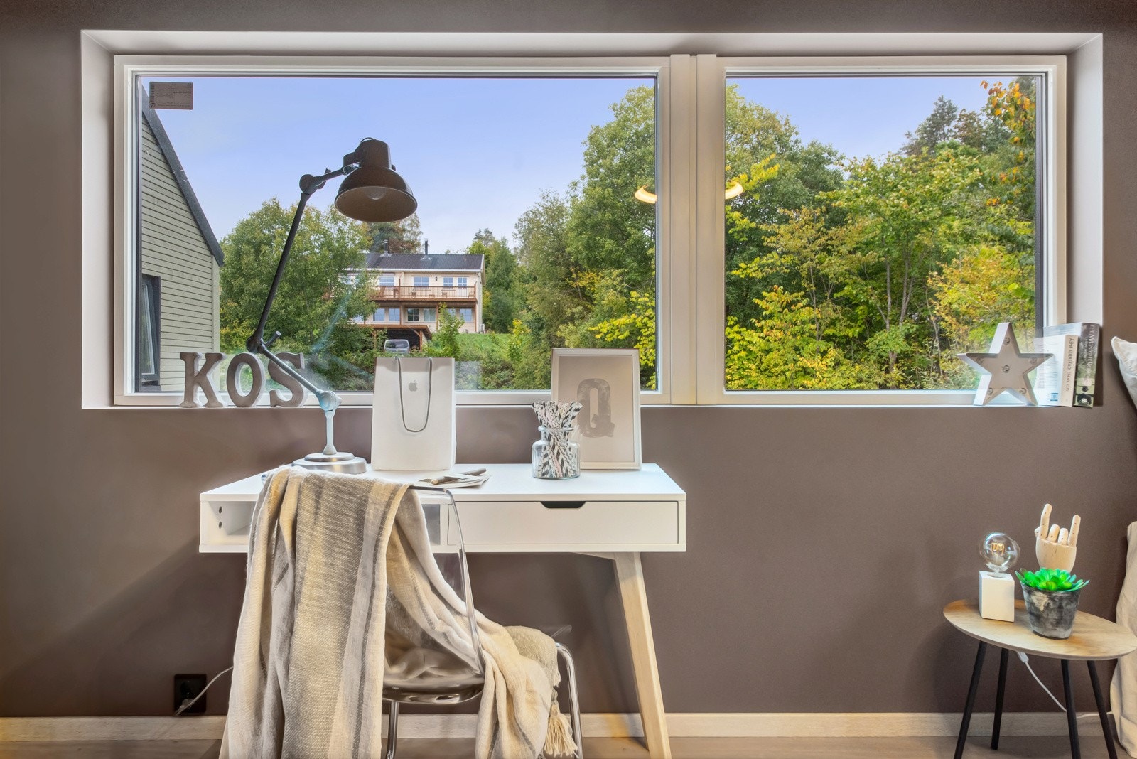 (Bildene vist i annonsen er fra Havreveien 13D, så fargene og planløsningen vil variere noe) Galleribilde