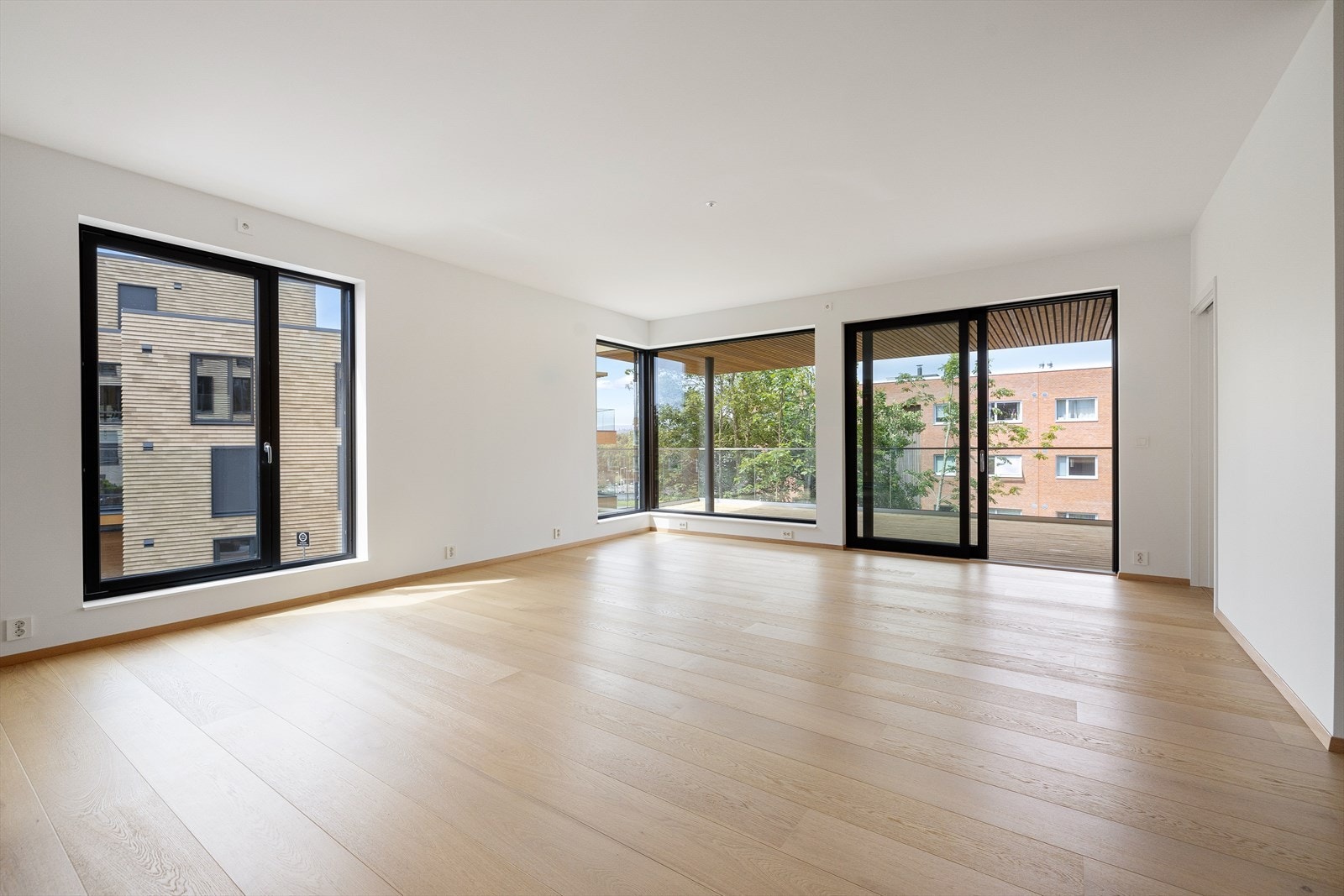 Stue/kjøkken er på ca 56 kvm. Galleribilde