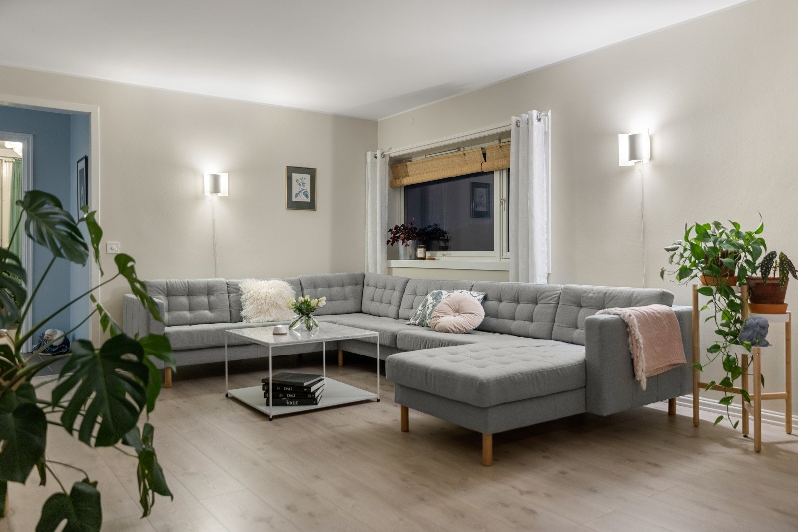 Lun kveldsstemning Galleribilde