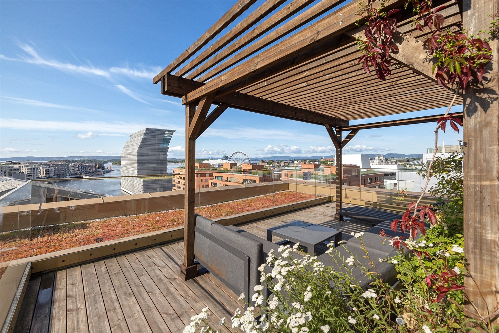 Takterrasse Galleribilde