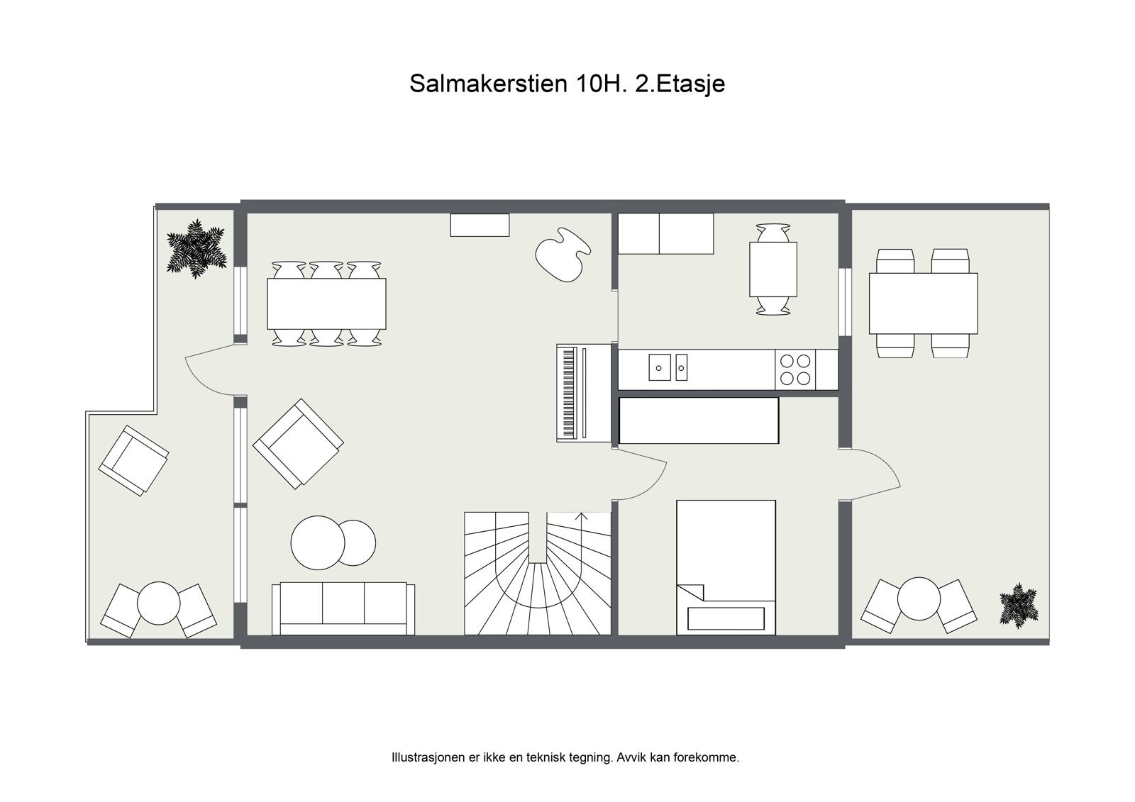 Plantegning 1.etasje. Galleribilde