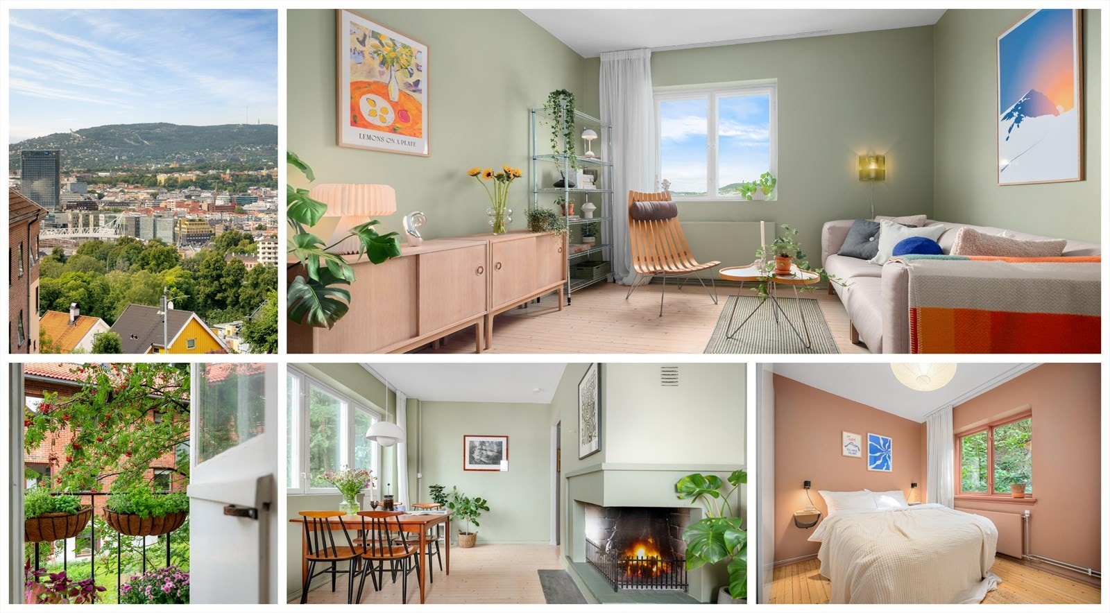 I denne leiligheten kan vi garantere høy trivselsfaktor! Galleribilde