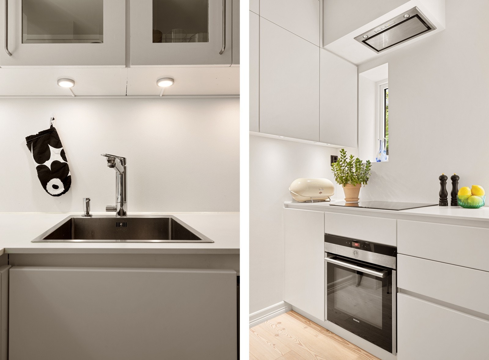 Kjøkkenventilator med avtrekk ut. Galleribilde