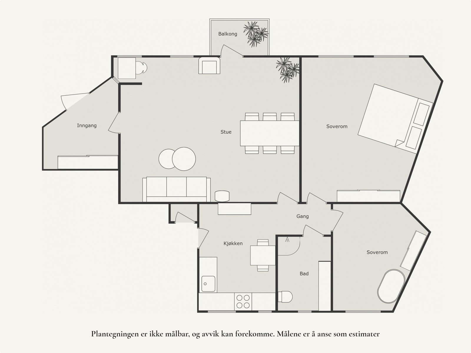 Plantegning | Høy 1. etasje Galleribilde