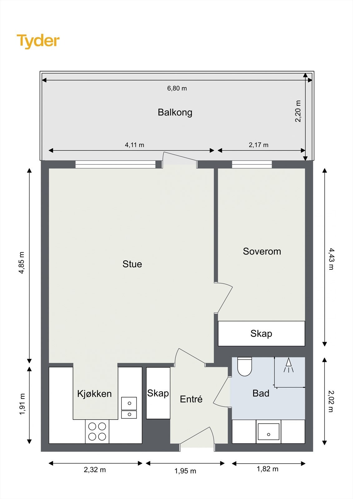 Planløsning Galleribilde