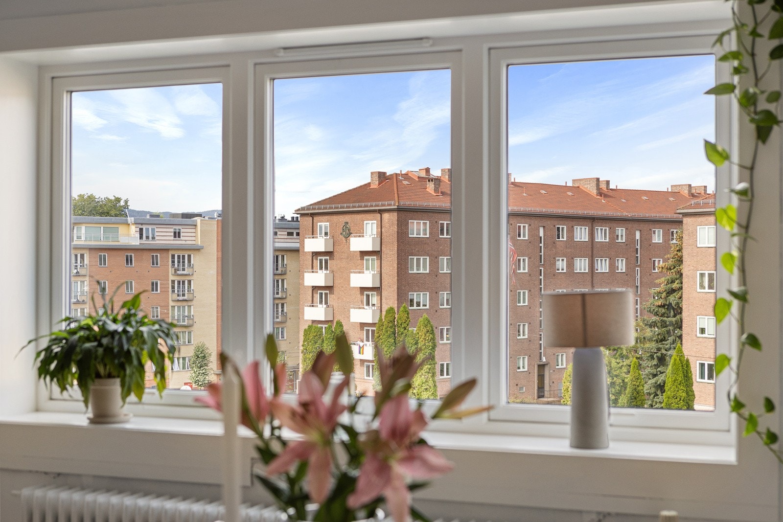 Vinduene i hele leiligheten er 3-lags vinduer fra 2019 Galleribilde