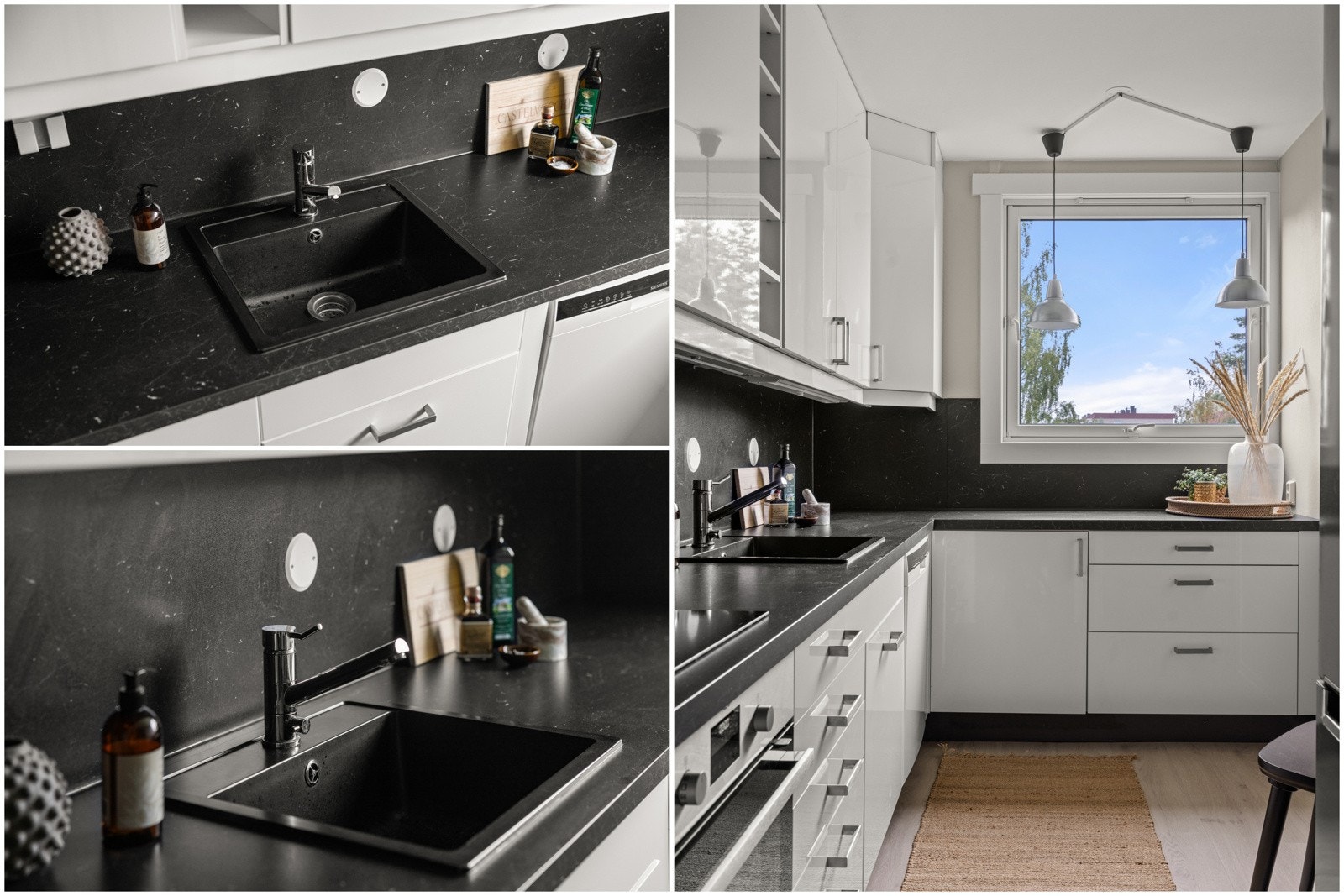 Integrert induksjonstopp og stekeovn. Oppvaskmaskin og kjøl/frys inkludert. Ny kjøkkenvifte i 2024. Galleribilde