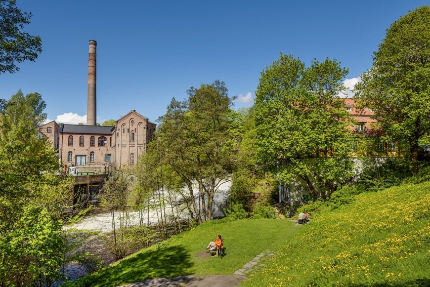 Nærområde - Akerselva. Galleribilde