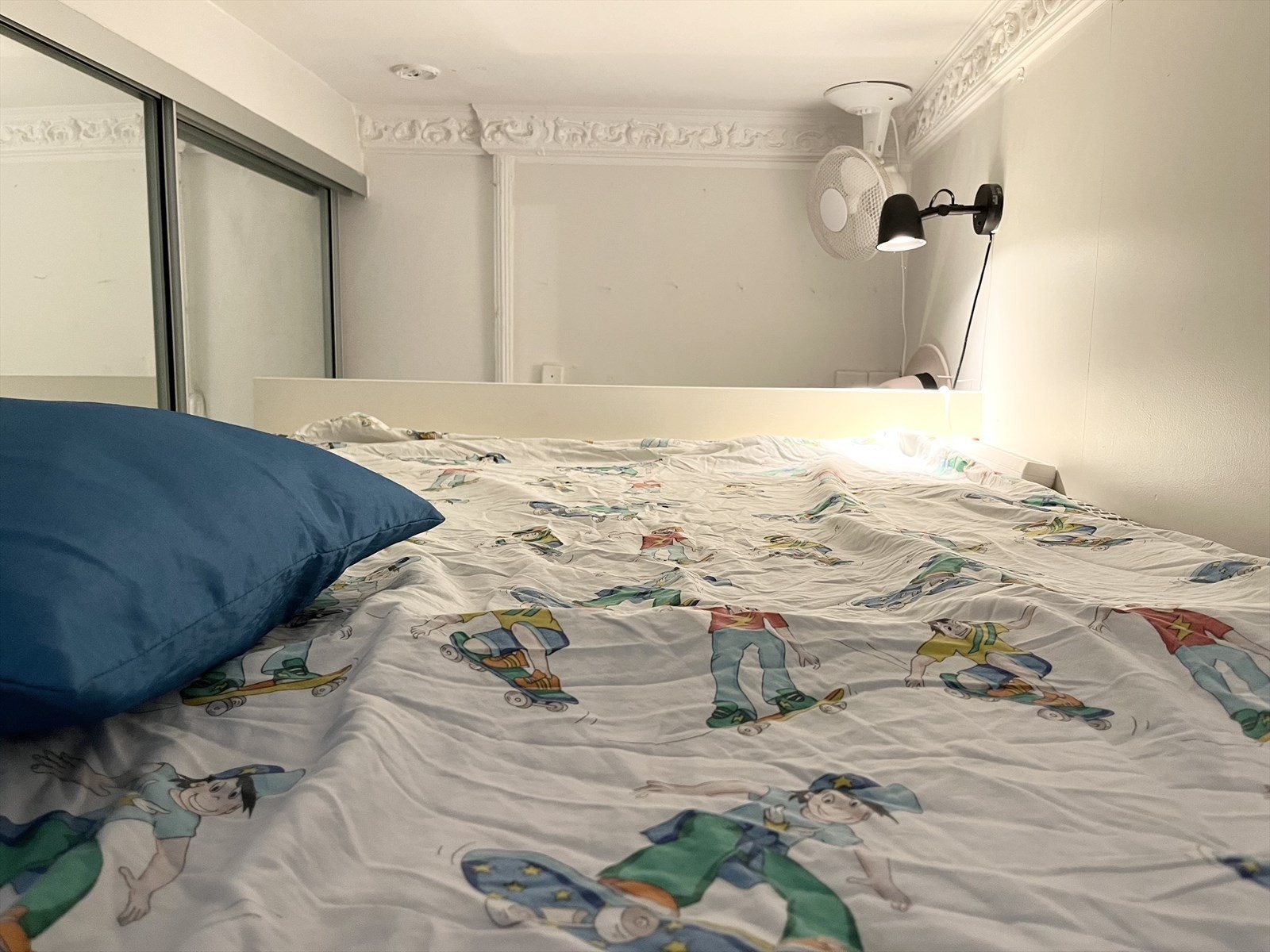 Det er en koselig hems på soverommet i dag Galleribilde