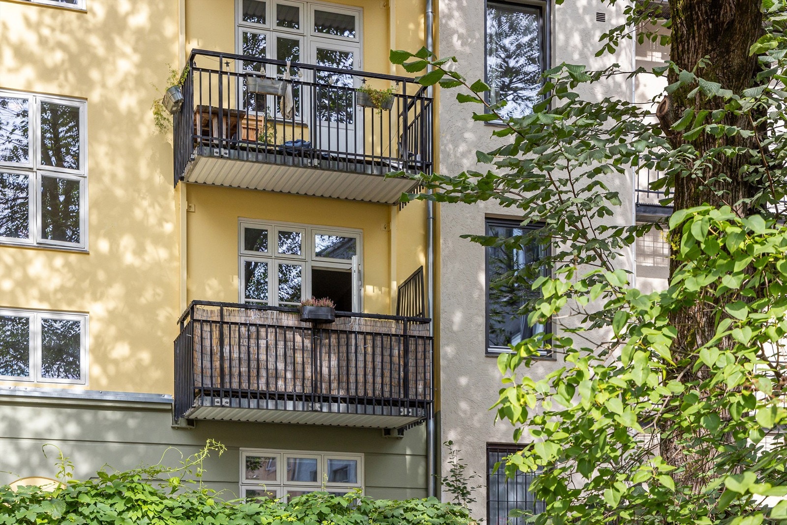 Borettslaget er meget veldrevet og har blant annet nylig ferdigstilt rehabilitering av fasadene. Galleribilde