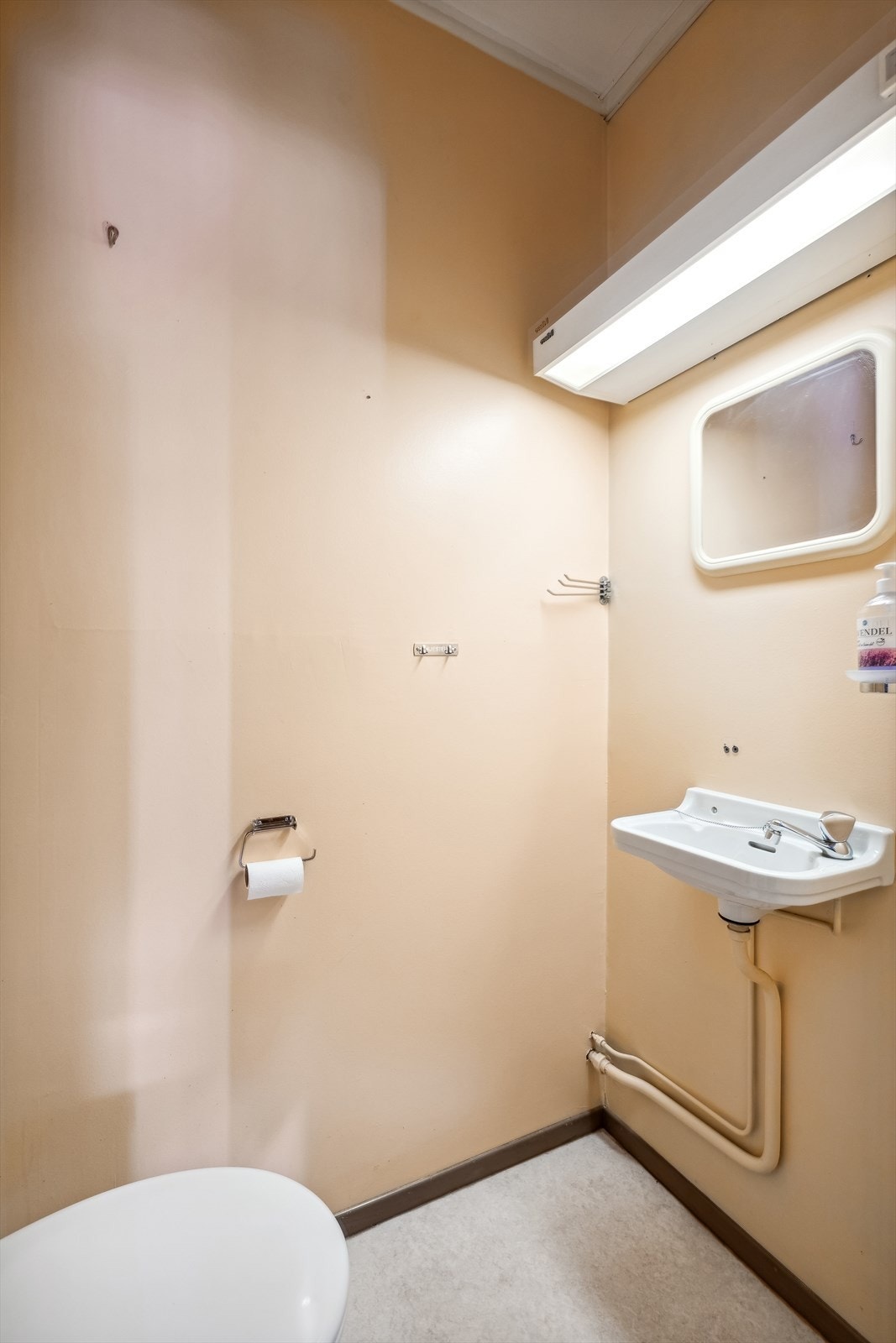 Separat wc - ved oppussing har mange valgt å slå sammen bad og wc Galleribilde