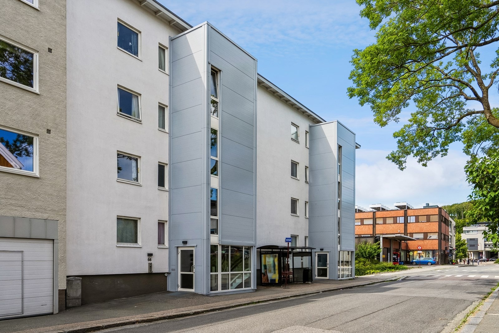 Fasade sett fra Jegersborggata Galleribilde