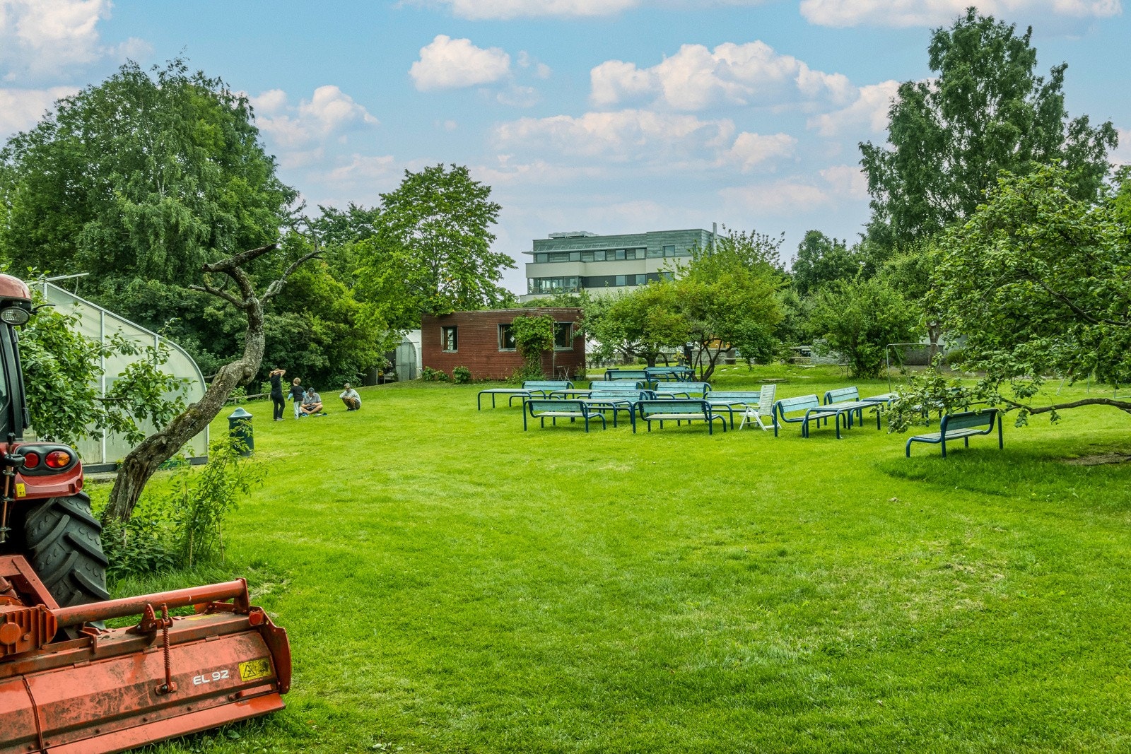 Oslo Kommunale Skolehager har blant annet hage på Geitmyra. Galleribilde