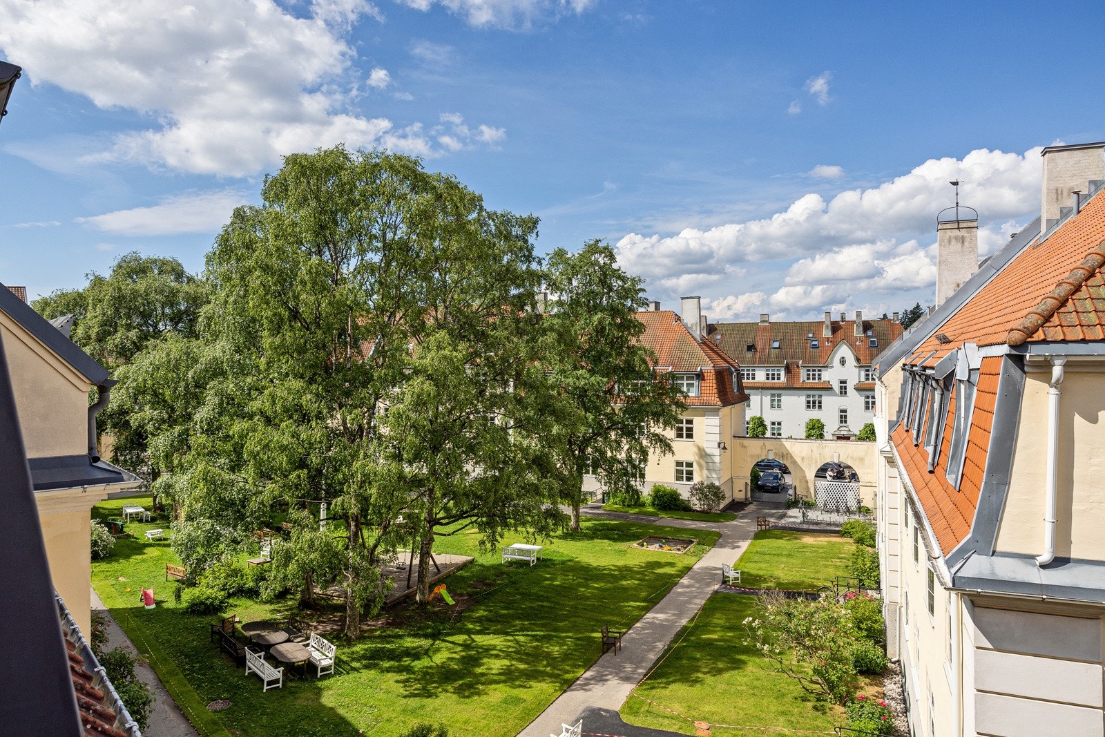Hyggelig utsikt fra stuen. Galleribilde