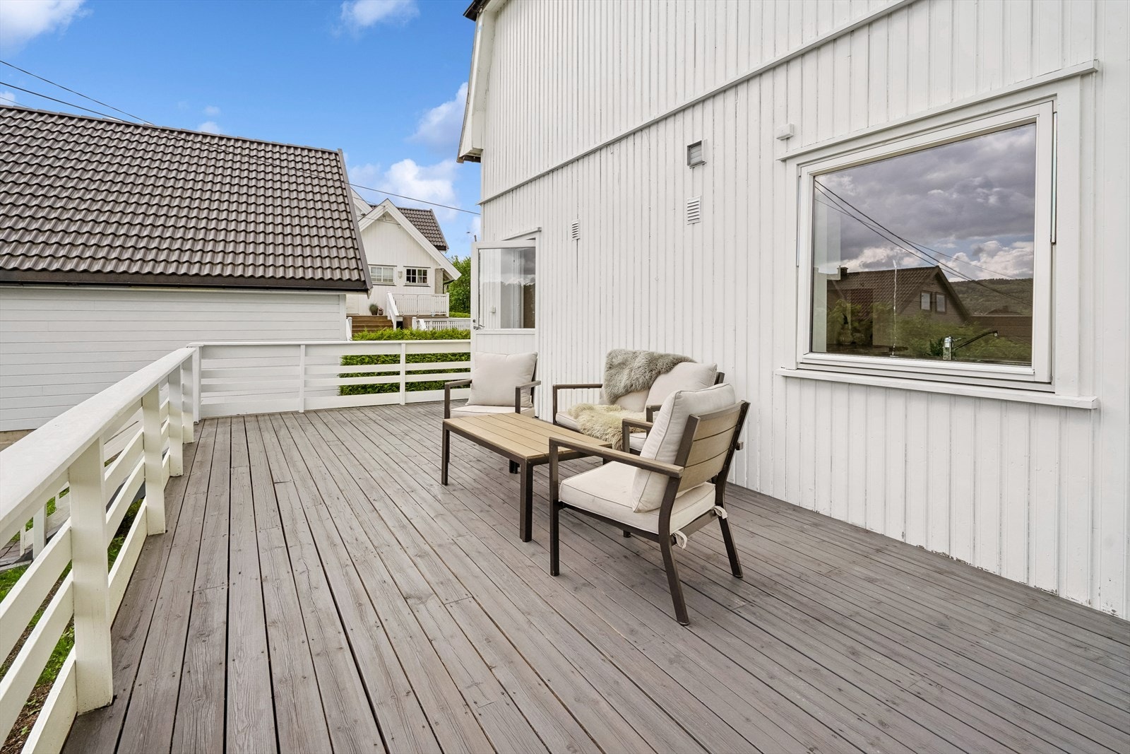 Terrasse på ca. 26 kvm. Galleribilde