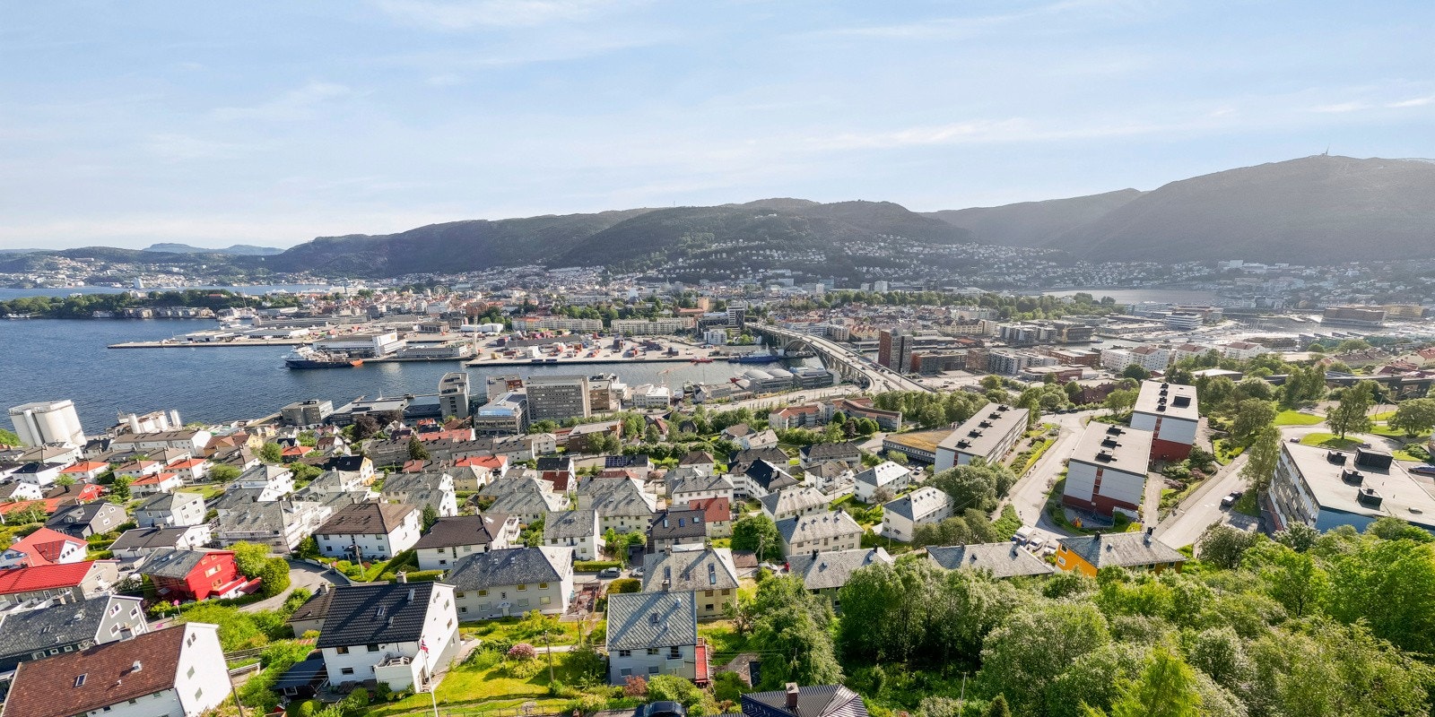 Fra leiligheten har du kort vei til det meste av hva Bergen har å tilby. Galleribilde