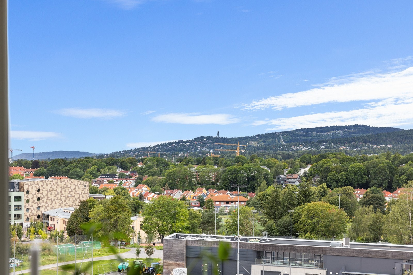 Utsikt fra soveromsvinduet Galleribilde