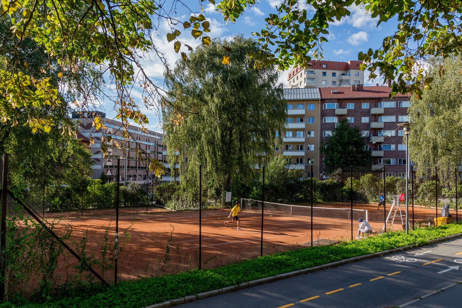 Fagerheim tennisklubb. Galleribilde