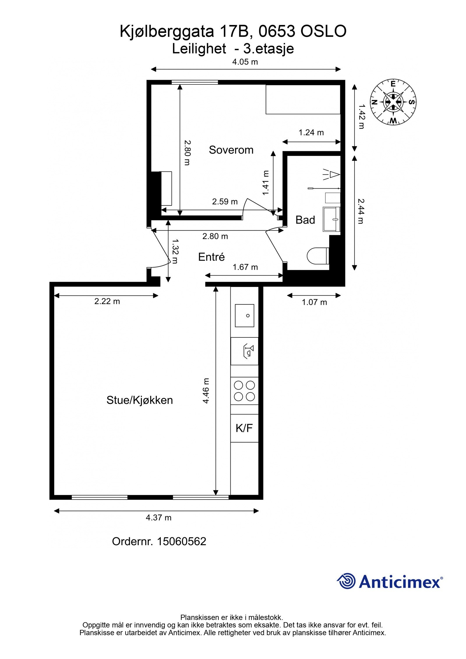 Plantegning. Galleribilde