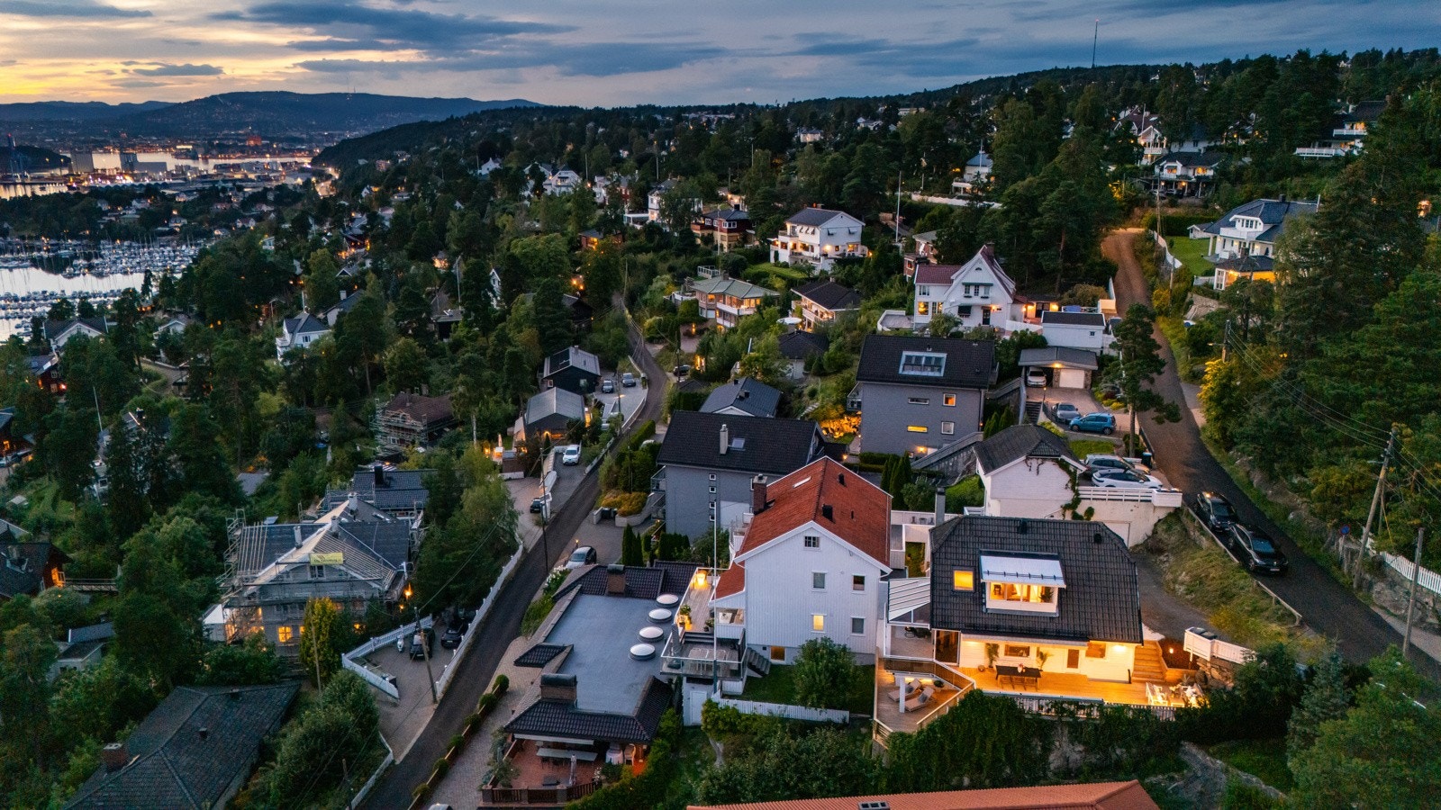 Kveldsstemning Galleribilde