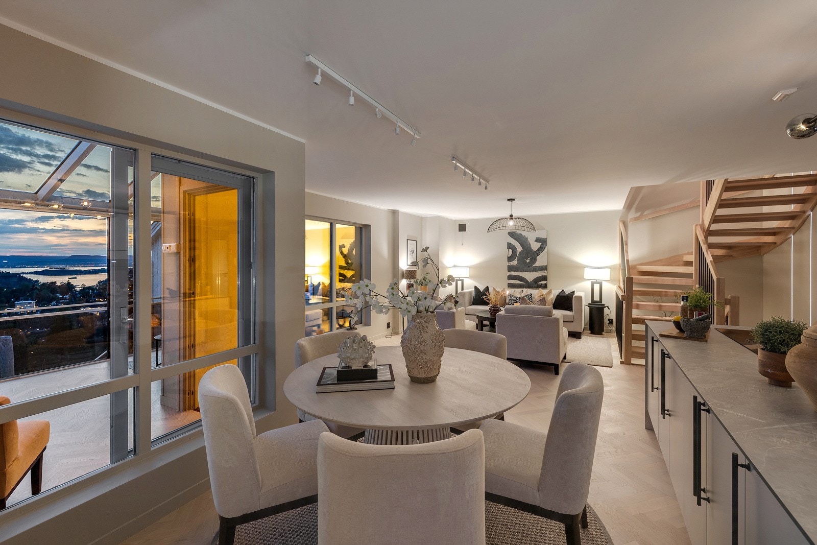 Kveldsstemning Galleribilde