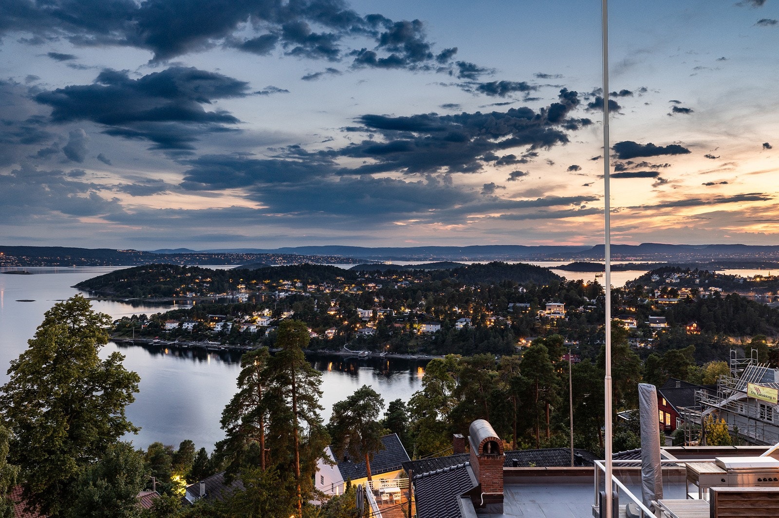 Kveldsstemning Galleribilde