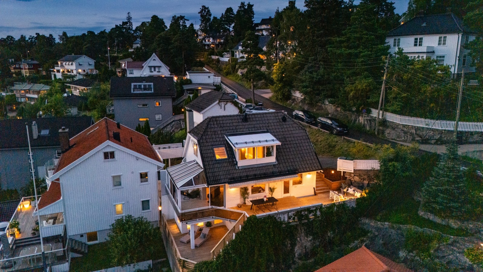 Kveldsstemning Galleribilde