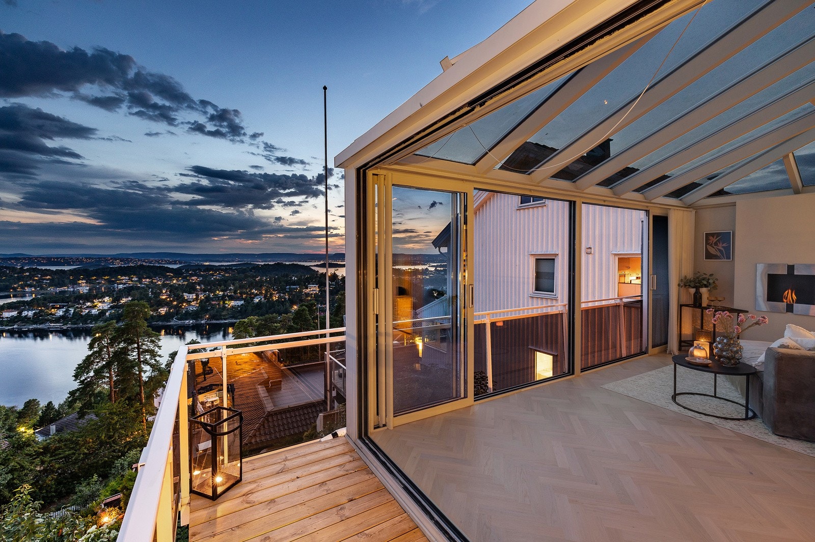 Kveldsstemning Galleribilde
