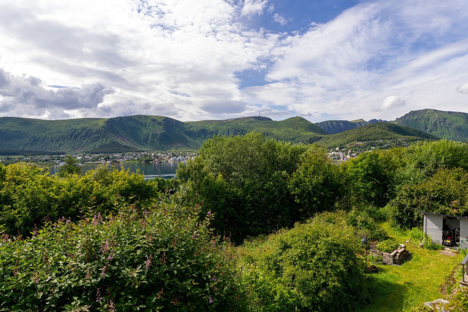 Utsikten fra boligen. Galleribilde