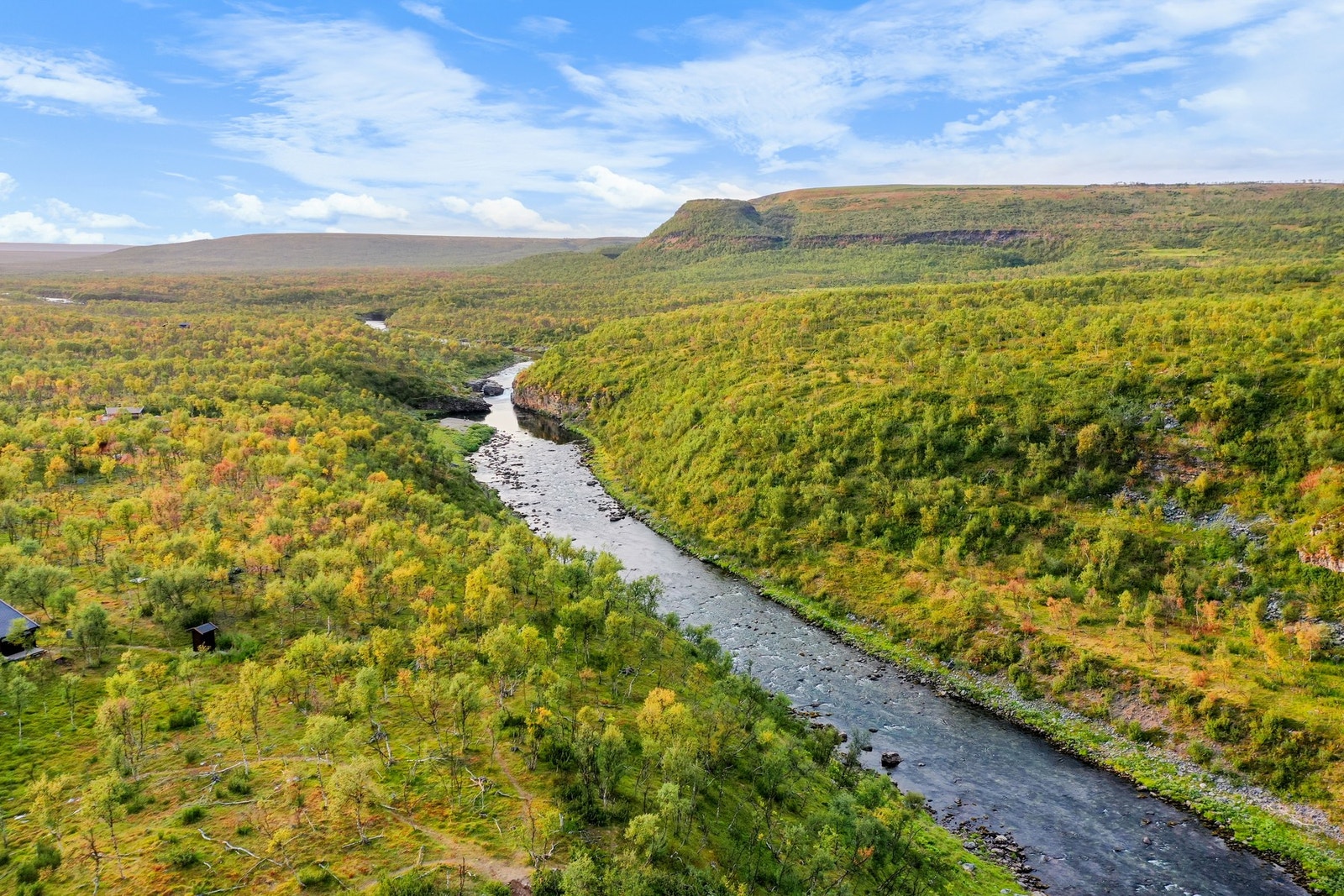 I tillegg til laksefiske er området kjent for sine gode jaktmuligheter rett utenfor døren. Galleribilde