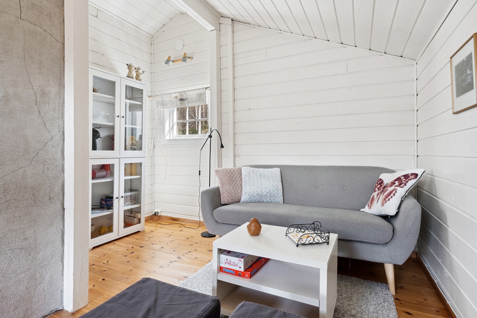 Annekset har også stue, hvor f.eks. ungdommen kan kose seg på kveldene. Galleribilde